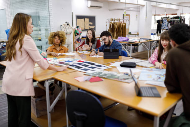 class lecture related to fashion designing